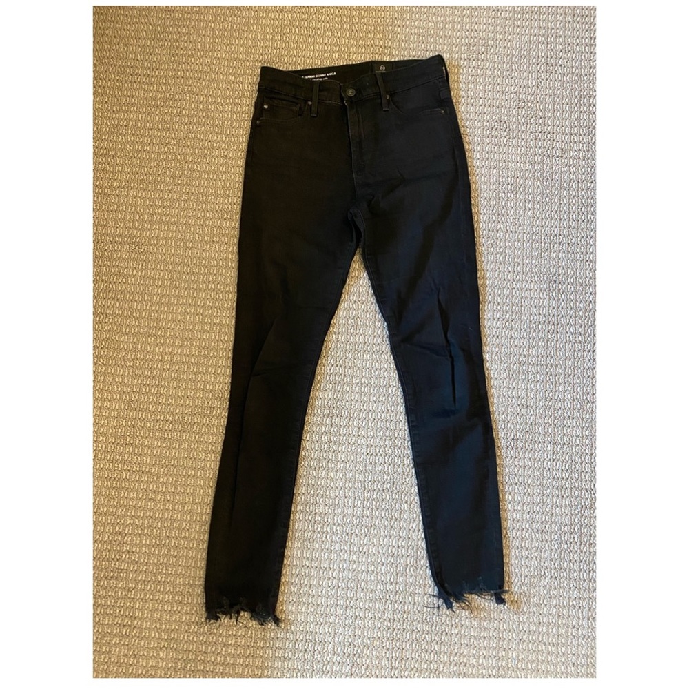 AG black high rise jeans!